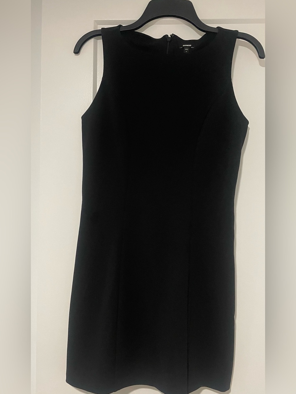 Express Black Sleeveless Sheath Dress